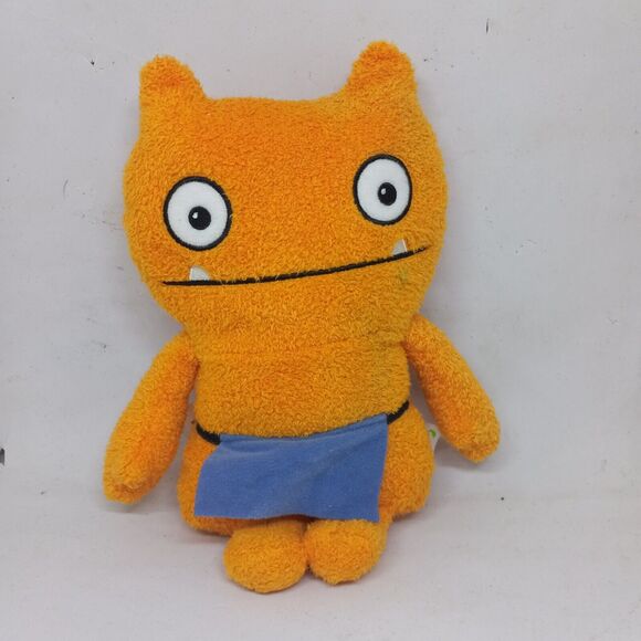 Hasbro Ugly Dolls Warm Wishes WAGE Plush Doll-2019-91561A-Orange-Weighted Bottom - Picture 1 of 9